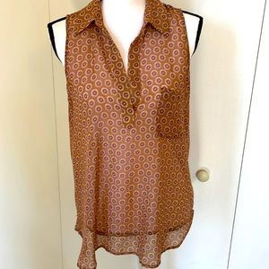 Pleione tank blouse Sz S